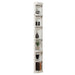 Parker House Boca 9 Piece Entertainment Wall with Corner Bookcases