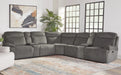 Parker Living Alpine - Airy Midnight 7 Piece Zero Gravity Power Reclining Sectional with Power Adjustable Headrests