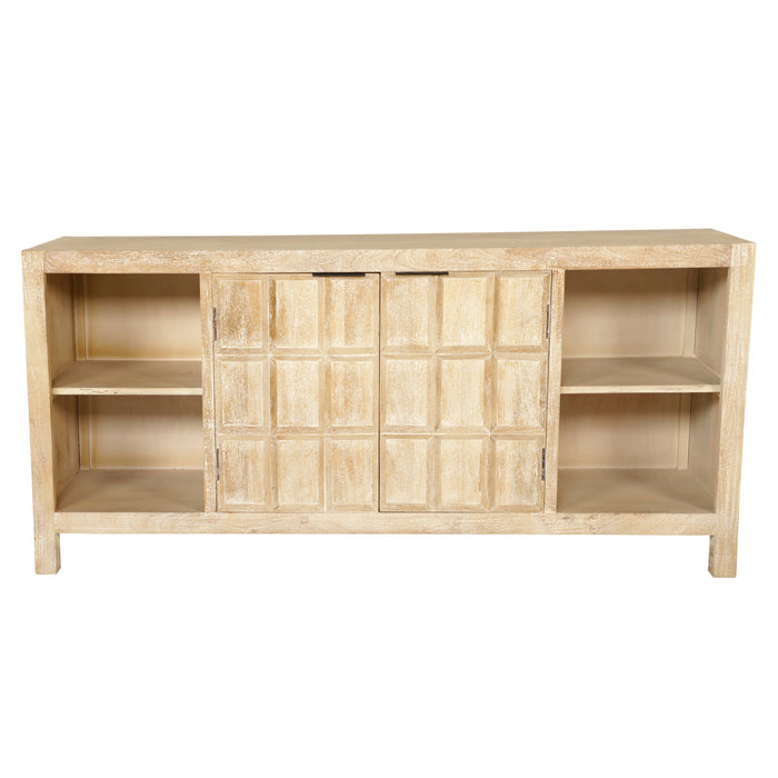 Parker House Laguna Rectangular Storage Cocktail Table with 2 End Tables and Console