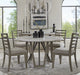 Parker House Pure Modern Dining 54 Inch Round Table with Wood Base