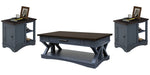 Parker House Americana Modern Cocktail Table with 2 Chairside Tables