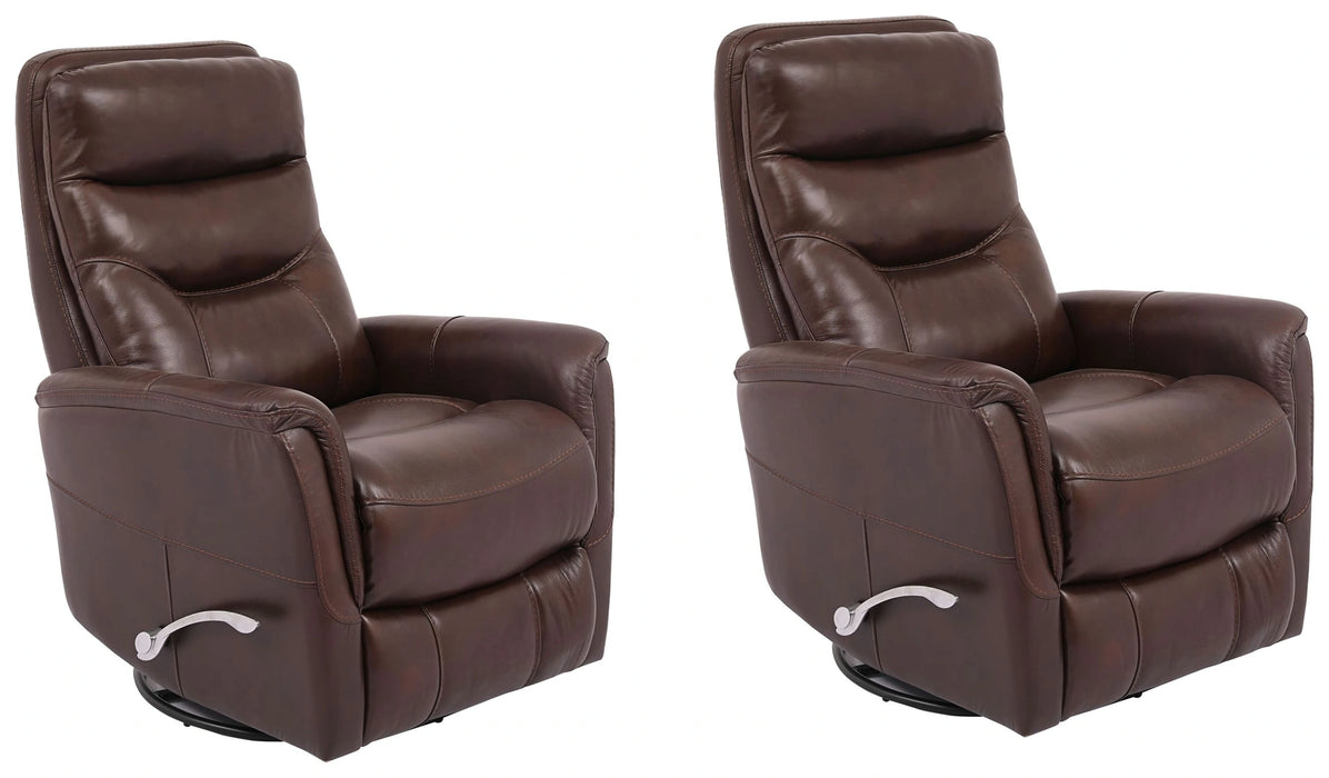 Parker Living Gemini Swivel Glider Recliner Two Pack