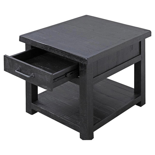 Parker House Durango End Table in Rustic Dark Pine