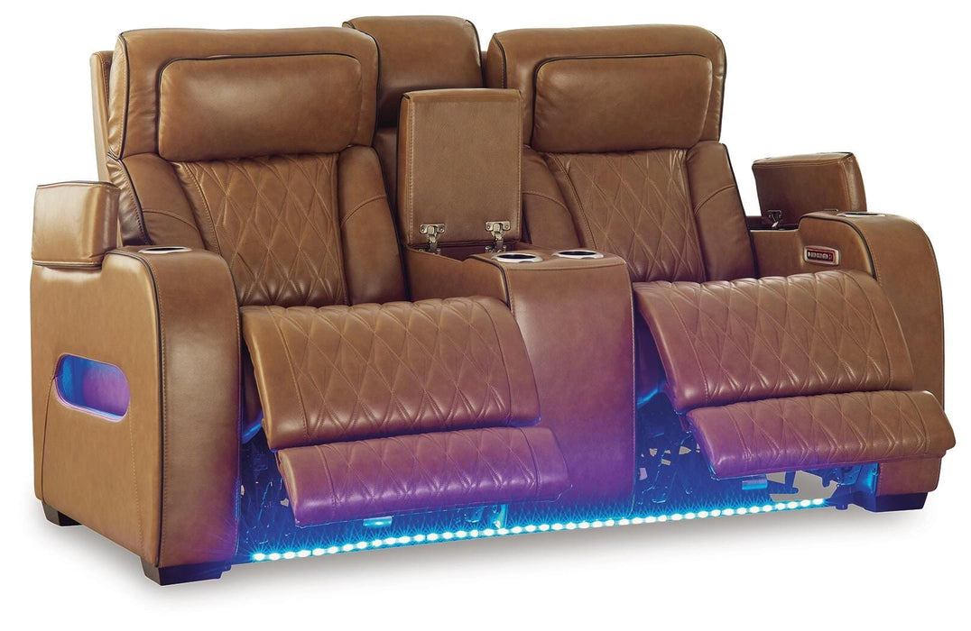 Boyington Power Reclining Loveseat with Console