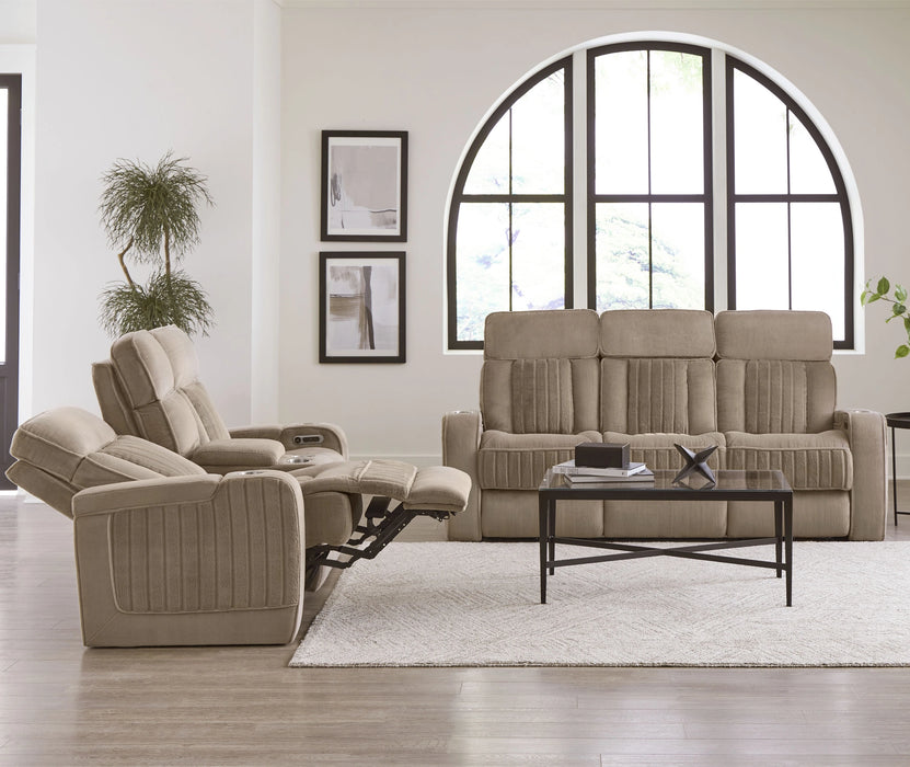 Parker Living Equinox Power Reclining Sofa and Loveseat