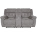 Parker Living Richland - Bristol Grey Power Reclining Console Loveseat