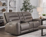 Parker Living Lawson - Sydney Brunette Power Zero Gravity Tilt Console Loveseat P2