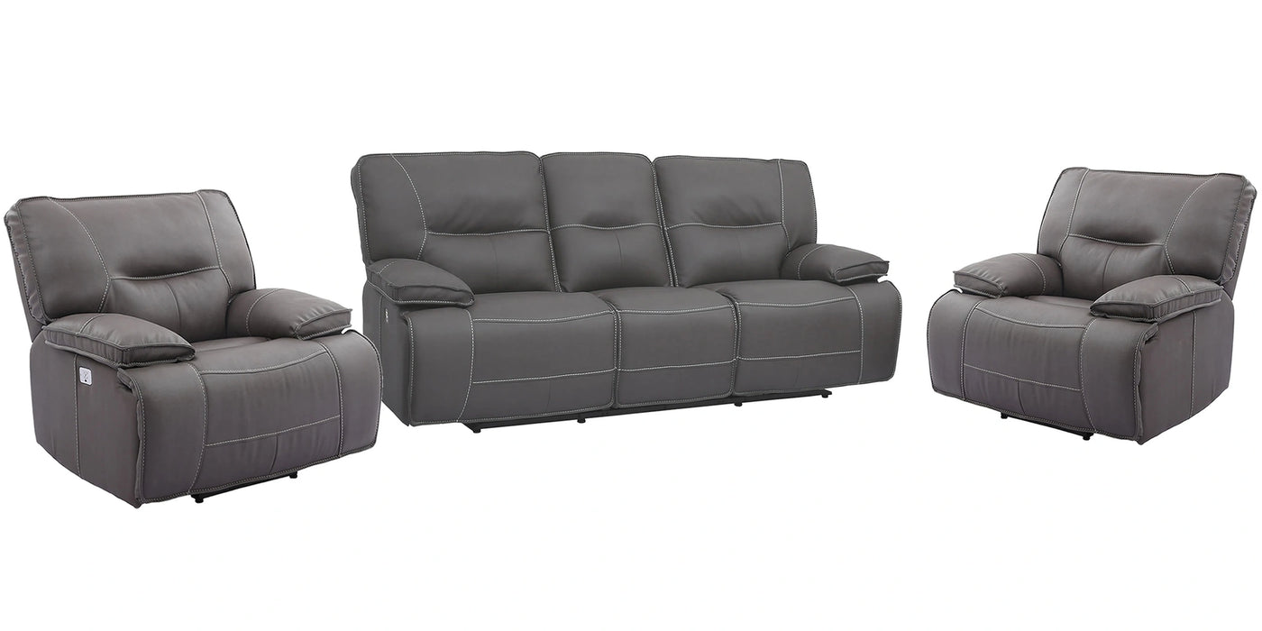 Parker Living Spartacus Power Reclining Sofa and Two Recliners