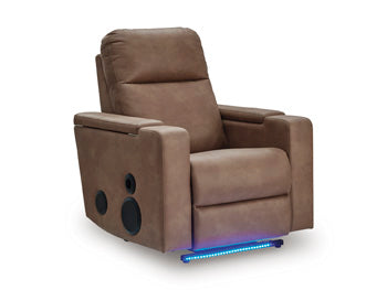 Lorrenton Power Glider Recliner with Audio System - MI Hometown Furnishings (MI)*