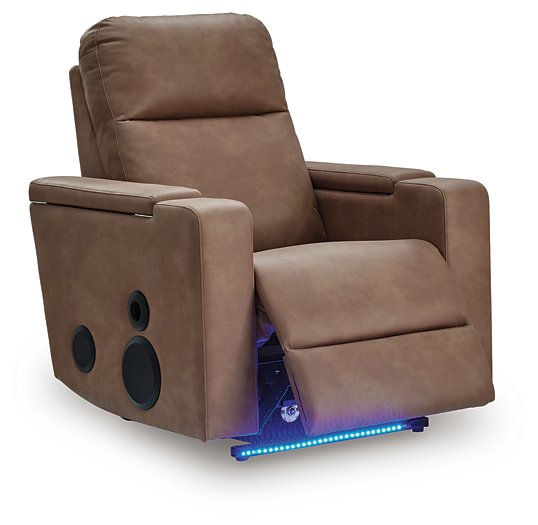 Lorrenton Power Glider Recliner with Audio System - MI Hometown Furnishings (MI)*