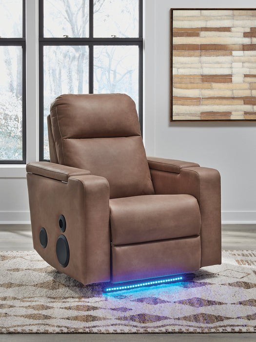 Lorrenton Power Glider Recliner with Audio System - MI Hometown Furnishings (MI)*