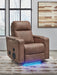 Lorrenton Power Glider Recliner with Audio System - MI Hometown Furnishings (MI)*