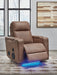 Lorrenton Power Glider Recliner with Audio System - MI Hometown Furnishings (MI)*