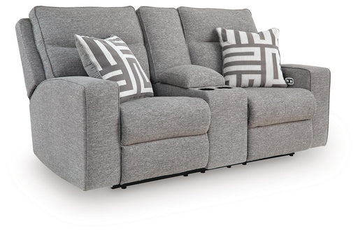 Biscoe Power Reclining Loveseat - MI Hometown Furnishings (MI)*