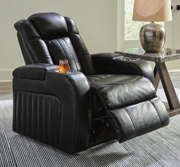 Caveman Den Power Recliner - MI Hometown Furnishings (MI)*