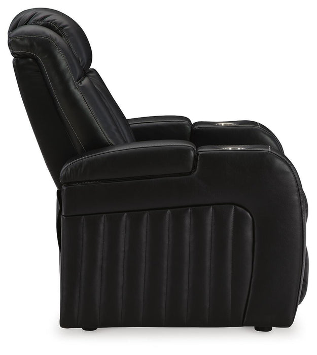 Caveman Den Power Recliner - MI Hometown Furnishings (MI)*