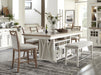 Parker House Americana Modern Dining Upholstered Counter Chair Two Pack