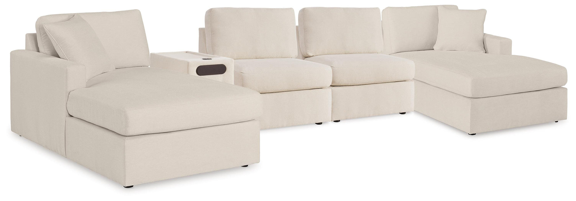 Modmax 5 Piece Sectional with Audio Console - MI Hometown Furnishings (MI)*