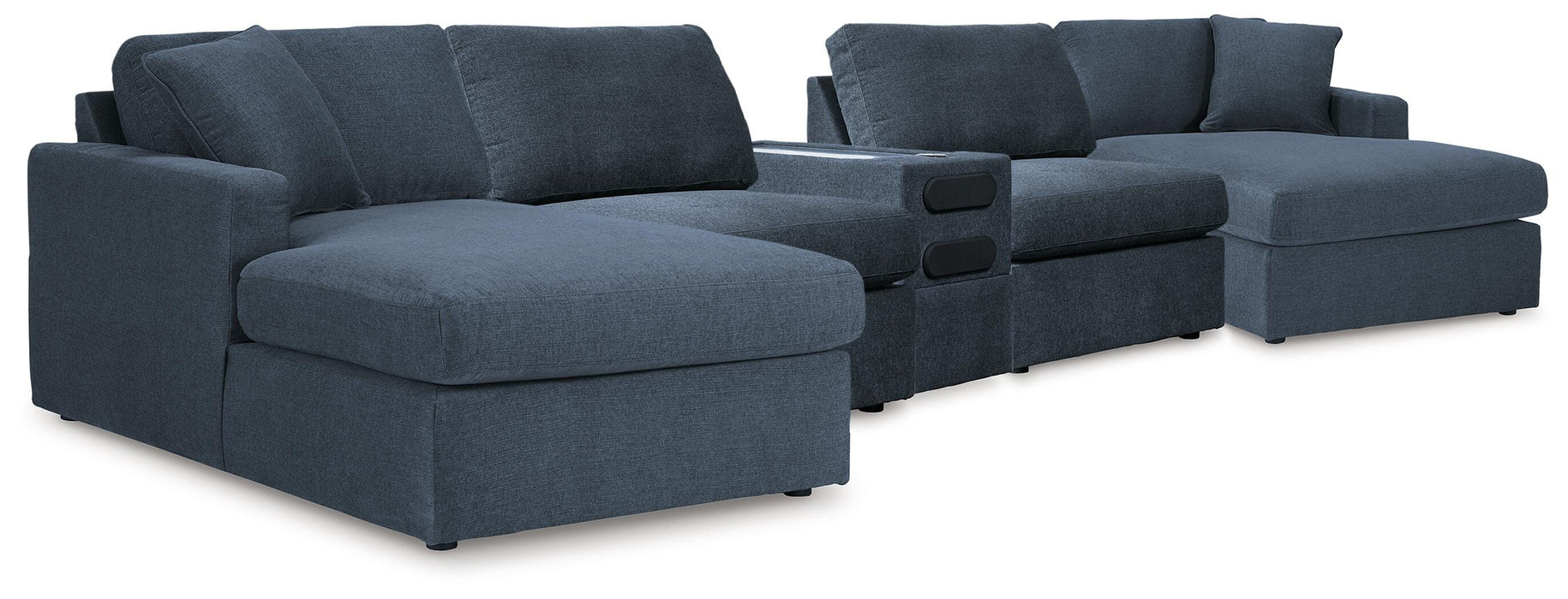 Modmax 5 Piece Sectional with Audio Console - MI Hometown Furnishings (MI)*