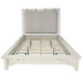 Parker House Americana Modern Bedroom Queen Platform Bed 2 Nightstands and Dresser with Mirror