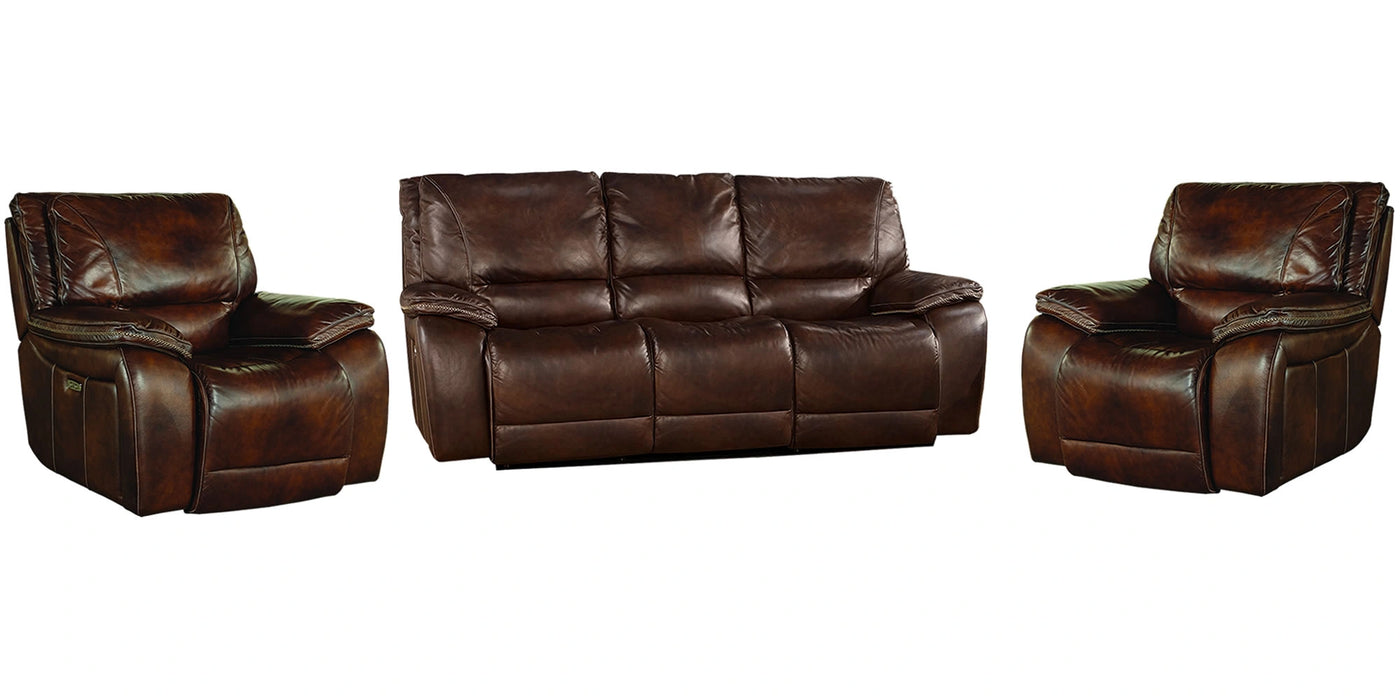 Parker Living Vail - Burnt Sienna Power Reclining Sofa and Two Recliners