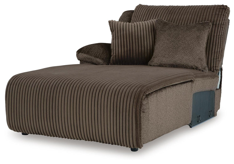 Top Tier Reclining Sectional with Chaise - MI Hometown Furnishings (MI)*