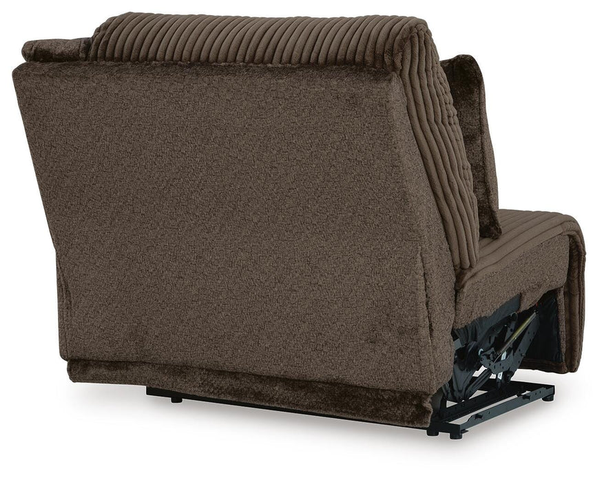 Top Tier Reclining Sectional with Chaise - MI Hometown Furnishings (MI)*