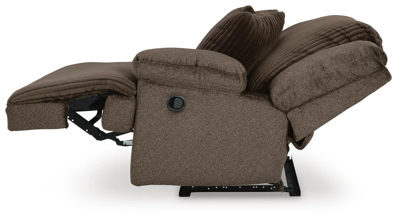 Top Tier Reclining Sectional with Chaise - MI Hometown Furnishings (MI)*