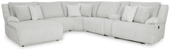 Top Tier Reclining Sectional with Chaise - MI Hometown Furnishings (MI)*