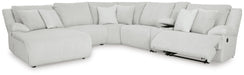 Top Tier Reclining Sectional with Chaise - MI Hometown Furnishings (MI)*