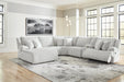 Top Tier Reclining Sectional with Chaise - MI Hometown Furnishings (MI)*