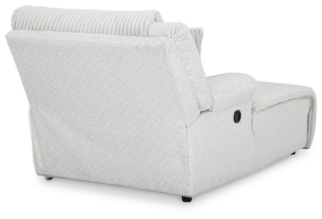 Top Tier Reclining Sectional with Chaise - MI Hometown Furnishings (MI)*
