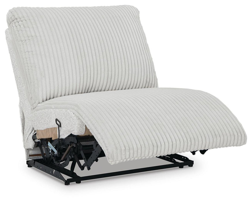 Top Tier Reclining Sectional with Chaise - MI Hometown Furnishings (MI)*