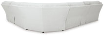 Top Tier Reclining Sectional with Chaise - MI Hometown Furnishings (MI)*
