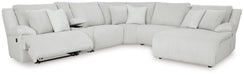 Top Tier Reclining Sectional with Chaise - MI Hometown Furnishings (MI)*