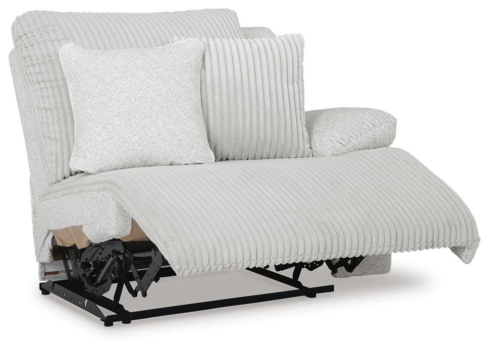 Top Tier Reclining Sectional with Chaise - MI Hometown Furnishings (MI)*