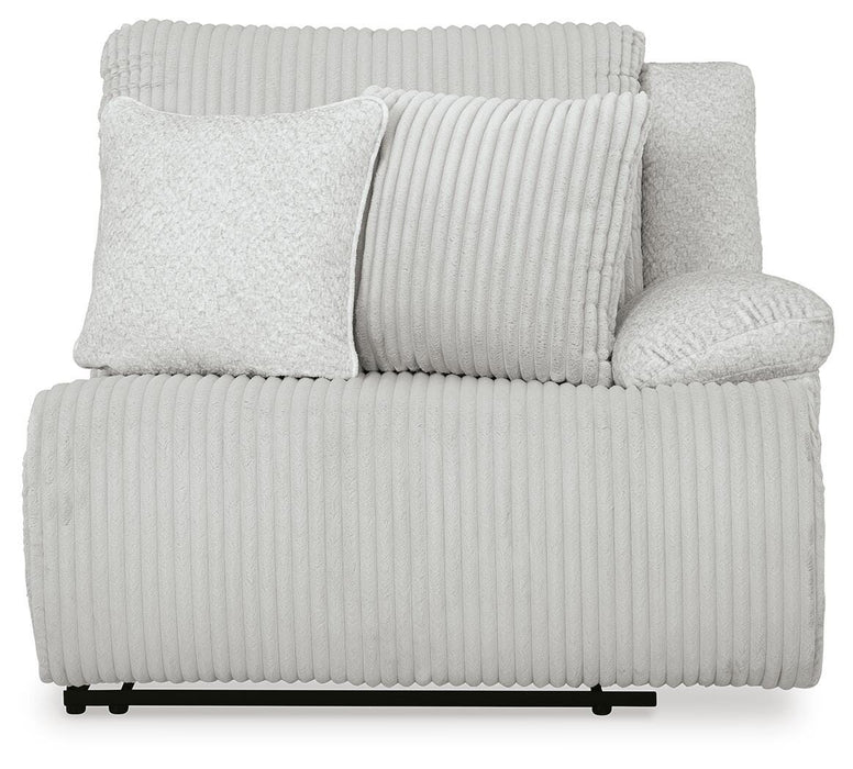 Top Tier Reclining Sectional with Chaise - MI Hometown Furnishings (MI)*
