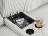 Top Tier Reclining Sectional with Chaise - MI Hometown Furnishings (MI)*