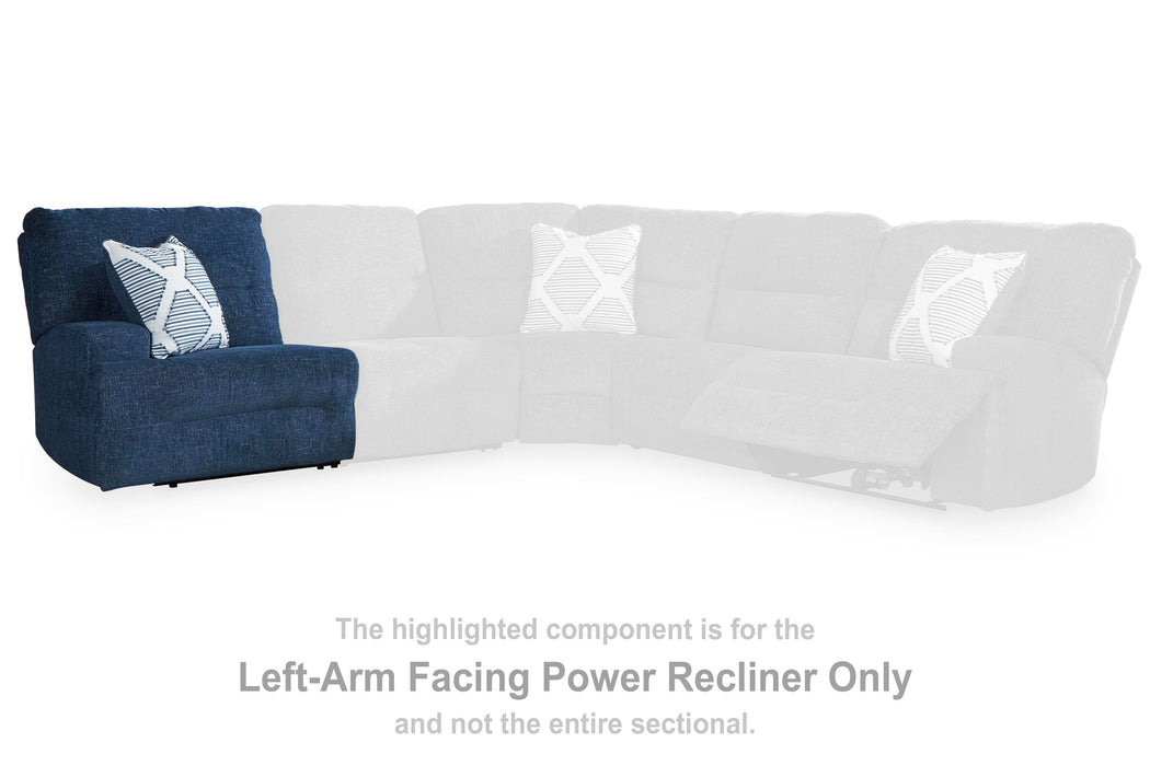 Acklen Place Power Reclining Sectional - MI Hometown Furnishings (MI)*