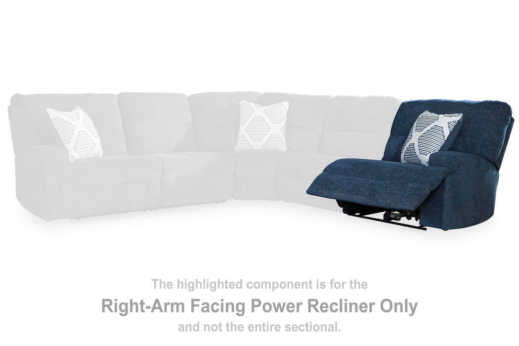 Acklen Place Power Reclining Sectional - MI Hometown Furnishings (MI)*