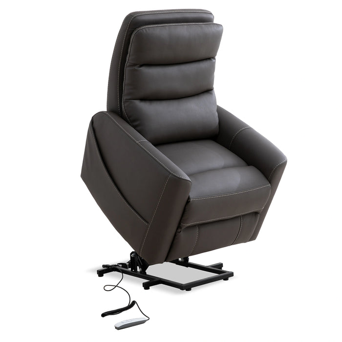 Parker Living Hercules-Haze Power Lift Recliner with Articulating Headrest Two Pack