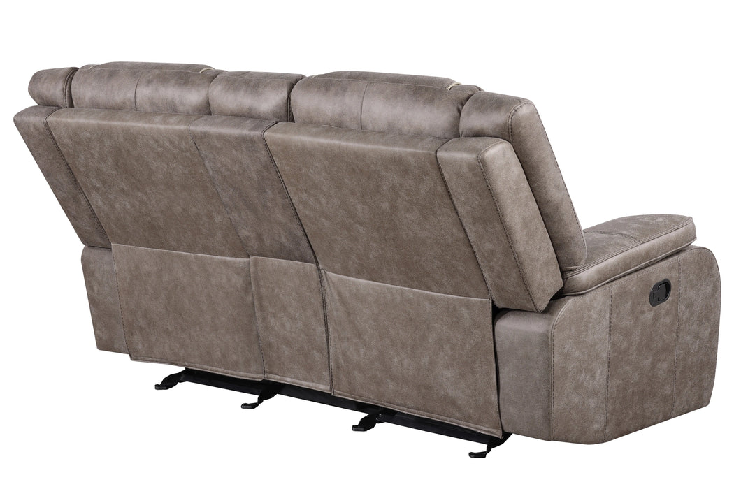 Parker Living Blake - Desert Taupe Reclining Console Loveseat