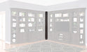 Parker House Washington Heights Inside Filler Corner in Washed Charcoal
