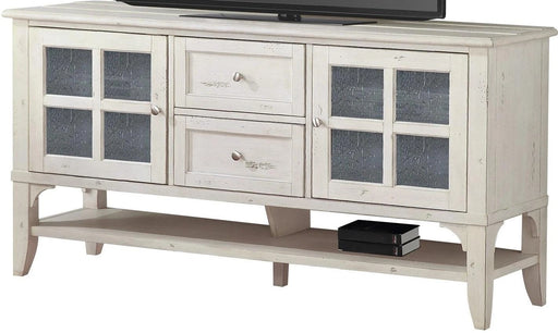 Parker House Hilton TV Console in Vintage Antique Storm