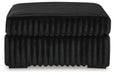 Midnight-Madness Oversized Accent Ottoman - MI Hometown Furnishings (MI)*