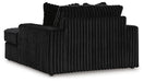 Midnight-Madness Oversized Chaise - MI Hometown Furnishings (MI)*