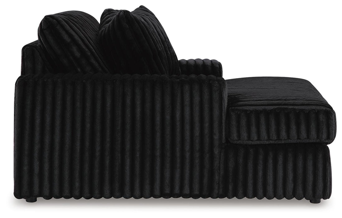 Midnight-Madness Oversized Chaise - MI Hometown Furnishings (MI)*