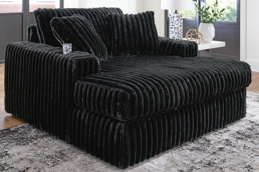 Midnight-Madness Oversized Chaise - MI Hometown Furnishings (MI)*