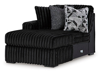 Midnight-Madness Sectional with Chaise - MI Hometown Furnishings (MI)*
