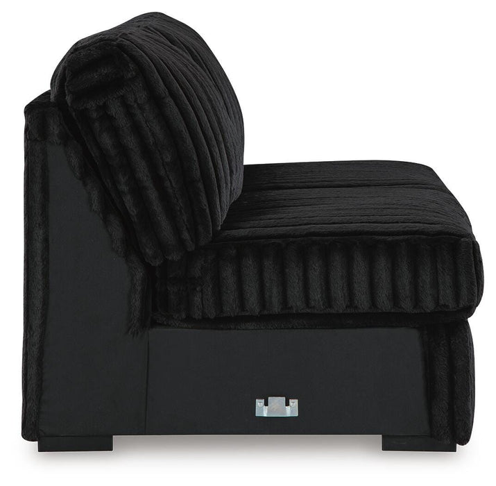Midnight-Madness Sectional with Chaise - MI Hometown Furnishings (MI)*